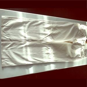 Jcrew jeans size 34W X 30L for sale! White jeans!!